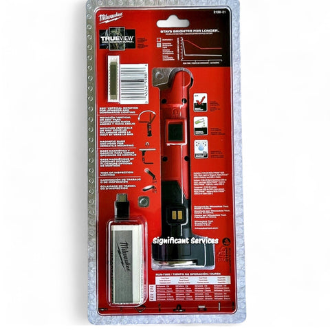 Milwaukee 2128-21 REDLITHIUM USB Cordless Stick Light 550 Lumen Magnetic Base