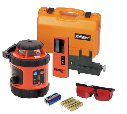Johnson Level & Tool 40-6516 Self-Leveling Rotary Laser Kit 15.86" x 6.85"