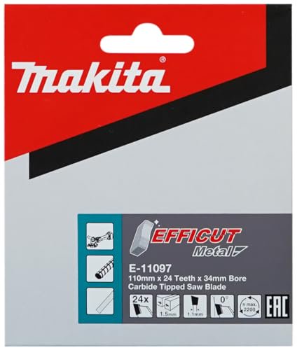 Makita E-11106 4-5/16" 24T Max Efficiency CERMET-Tipped Cutter Blade, Rebar and Steel Rods
