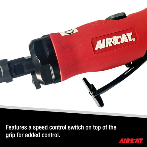 AIRCAT 6285 .75 HP Straight Die Grinder with Spindle Lock, 23,000 RPM