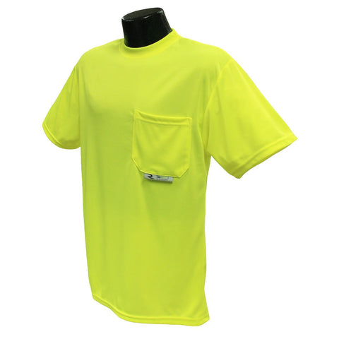 Radians ST11-N Non-Rated Short Sleeve Safety T-Shirt with Moisture Wicking...