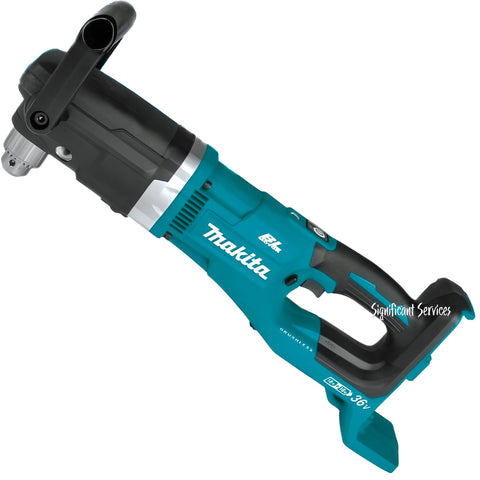 New Makita XAD03Z Lithium-ion 36V Cordless Brushless 1/2" Right Angle Drill