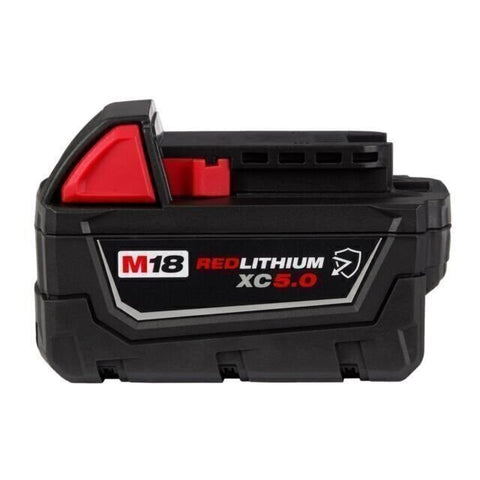 New Milwaukee 48-11-1850R M18 18V 5.0Ah Li-Ion XC Extended Capacity Battery Pack