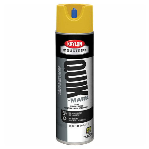 Krylon Industrial Quik-Mark Sb Inverted Marking Paint Apwa Safety Yellow -...