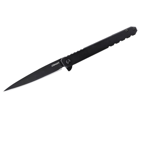 Coast 30859 Founder's Origin EDC Folding Pocket Knife Stainless Steel Black