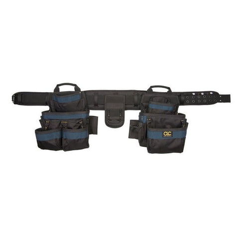 CLC Custom Leathercraft 2605 Electrician Tool Belt 20 Pocket 4 Piece Tool Pouch