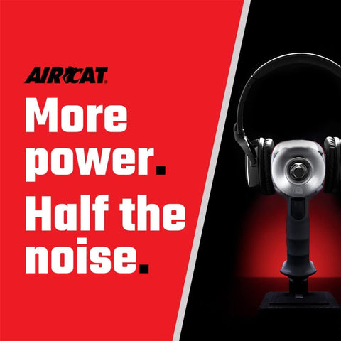 AIRCAT 1076-XL 3/8" Nitrocat Composite Compact Impact Wrench