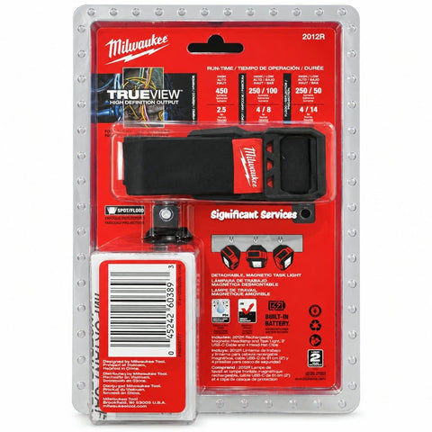 Milwaukee 2012R Rechargeable LED Magnetic Work Task Light 2 ft Heavy Duty Cable