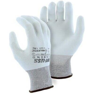 Majestic 37-3435 Medium White Dyneema Glove Poly Palm Dipped-Bulk