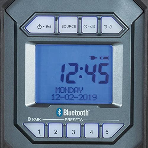 Makita XRM10 18V LXT 12V CXT Cordless Corded Job Site Charger Bluetooth Radio