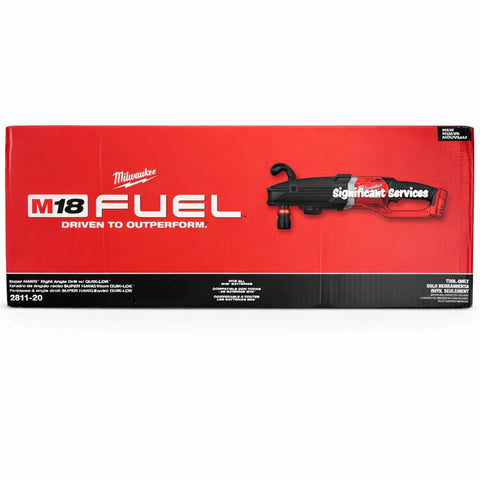 Milwaukee 2811-20 M18 FUEL 18V 7/16" Cordless GEN 2 Super Hawg Right Angle Drill