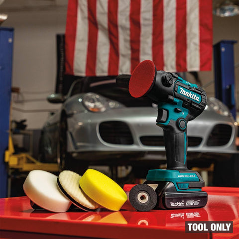 Makita XVP01Z 18V LXT® Lithium-Ion Brushless Cordless 3" Polisher / 2" Sander, Tool Only