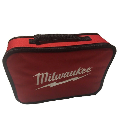 Milwaukee Heavy Duty Canvas Contractor Reinforced Tool Bag Case 13X9X3