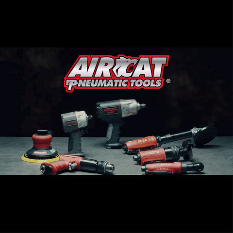 AIRCAT 6325 Pneumatic Belt Sander 1/2" x 18" 18,000 RPM 0.6 HP Non-Stall Motor