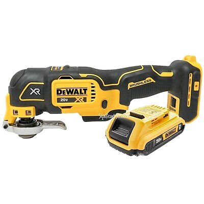DeWALT DCS356B 20V MAX XR 3 Speed Oscillating Multi-Tool DCB203 2.0 Ah Battery