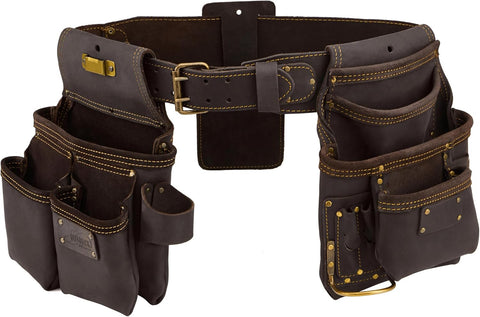 OX Tools Carpenter Belt Framing Rig Heavy Duty Construction Pouch Suspenders