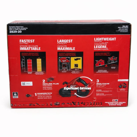 Milwaukee 2829-20 M18 FUEL Brushless Cordless Compact Variable Speed Band Saw