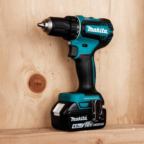 Makita XFD13SM1 18V LXT® Lithium-Ion Brushless Cordless 1/2" Driver-Drill Kit...