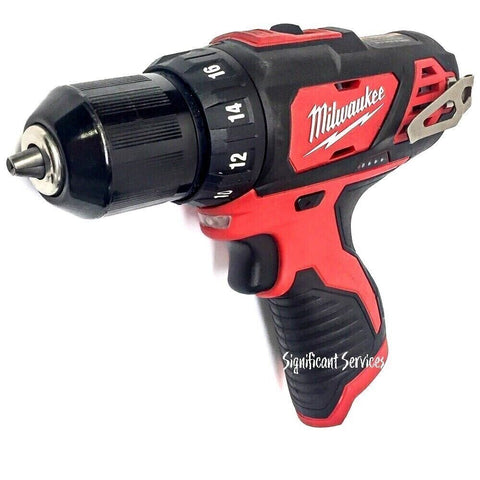NEW MILWAUKEE 2407-20 M12 12V 12 Volt LED Cordless Lithium-Ion 3/8" Drill Driver