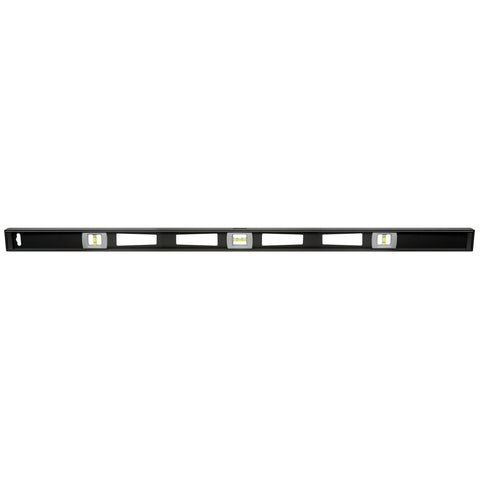 Johnson 3848 48" Magnetic Top-Reading Aluminum Level 3 Vial Professional Grade