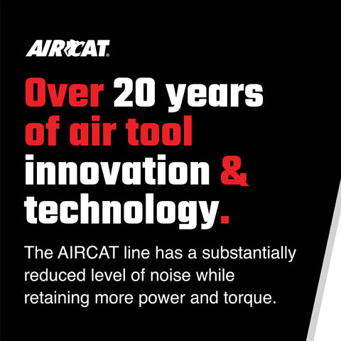 AIRCAT 6390 Compact Needle Scaler, 4,800 BPM, 1-1/4" Stroke