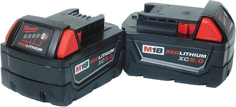 Milwaukee M18™ REDLITHIUM™ XC5.0 Extended Capacity Battery 2 Pack