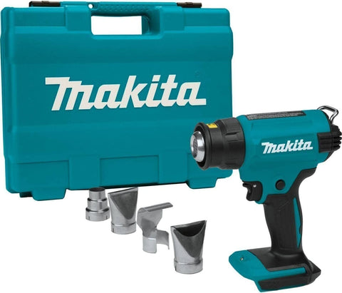 Makita XGH01ZK 18V LXT Li-Ion Cordless Battery Heat Gun 4 Attachments
