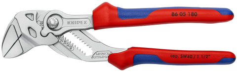 KNIPEX 8605180 Tools Pliers Wrench Multi-Component Tethered Attachment...