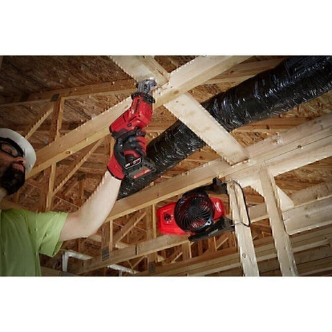Milwaukee 0820-20 M12 12V Cordless Mounting Fan 400 CFM 14 MPH Tool Only