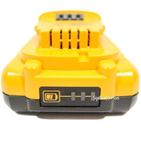 DeWALT DCB230-2 20V MAX Compact Li-Ion 3.0 Ah Battery 2 Packs