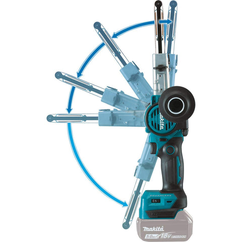 Makita XSB01Z 18V LXT® Lithium-Ion Brushless Cordless 3/8" x 21" Detail Belt Sander, Tool Only