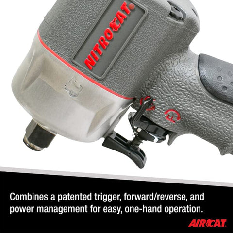 AIRCAT 1056-XL 1/2" Nitrocat Composite Compact Impact Wrench