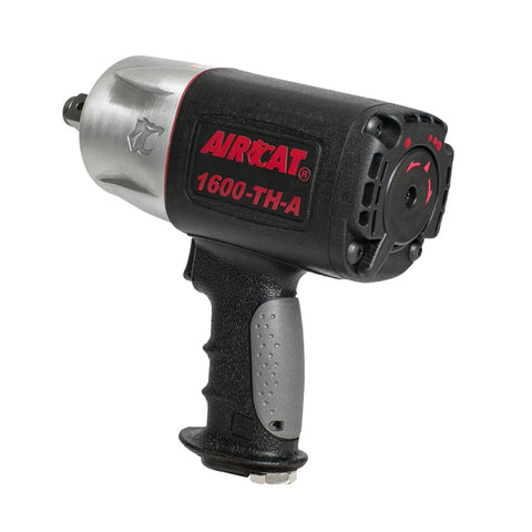 AIRCAT 1600-TH-A 3/4" Composite Impact Wrench, 1,400 ft-lb Max Torque