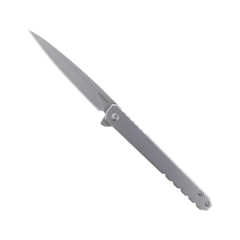 Coast 30855 LX530 Origin Folding Pocket Knife Stainless Steel Frame Lock Silver EDC