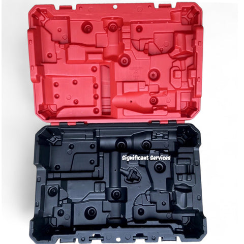 Milwaukee 3697-22 M18 FUEL Cordless 2-Tool Hard Carrying Case 2953-20 2904-20