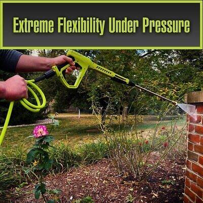 Flexzilla HFZPW426100Q-E 4200 PSI, 100' Pressure Washer Hose, 3/8 in. x 100...