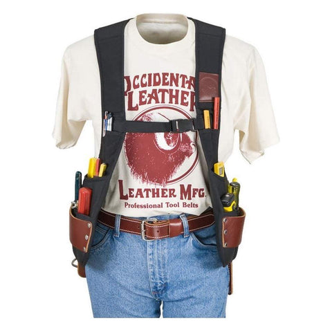 Occidental Leather 2500 Stronghold SuspendaVest Beltless Tool Belt