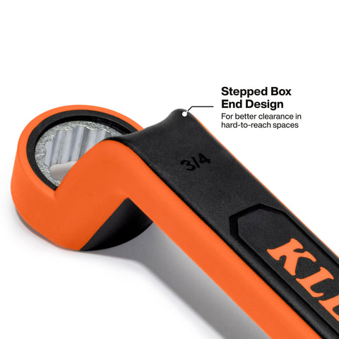 KLEIN TOOLS 47140INS Insulated Box End Wrench Set, 1000V Rated