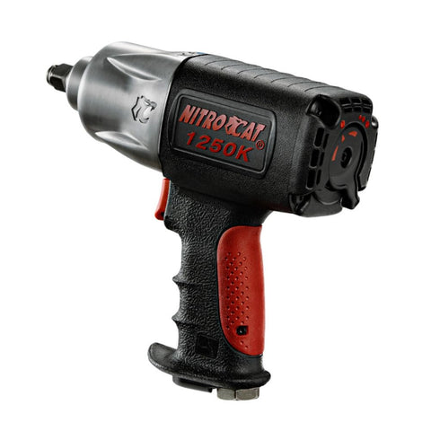 AIRCAT 1250K 1/2" Pneumatic Impact Wrench NitroCat Composite Twin Clutch Air Tool