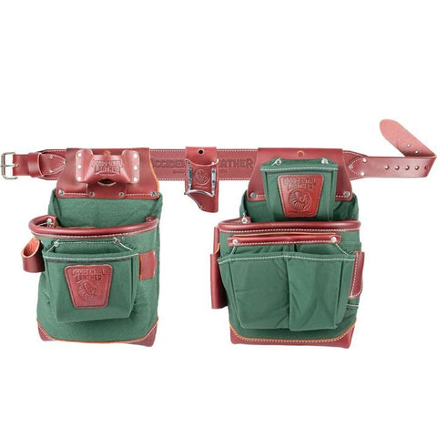 Genuine Occidental Leather 8585LH LG Heritage FatLip 25 Pocket Tool Bag Set