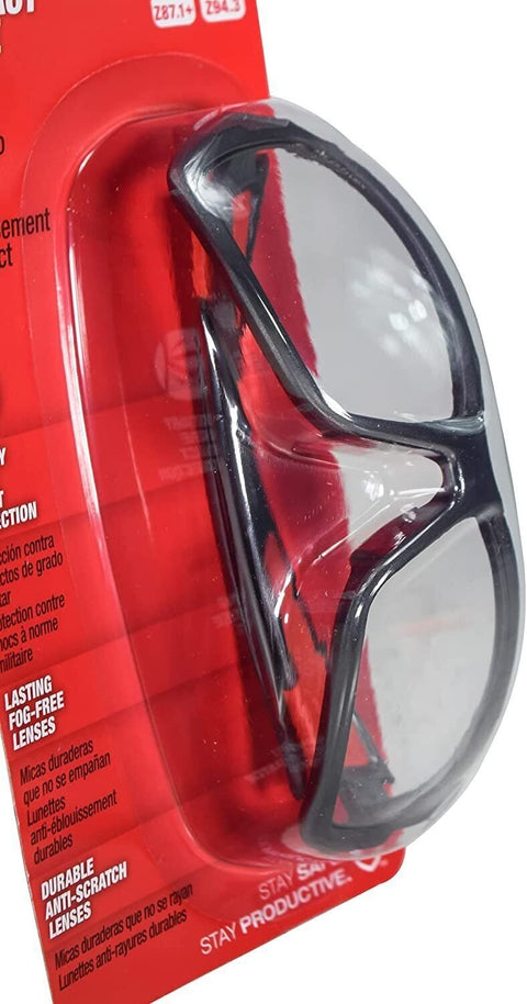 Milwaukee 48-73-2020 Clear Lens High Performance Safety Glasses (2 Pack)