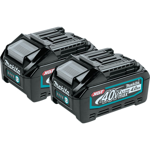 Makita BL4040-2 40V Max XGT 4Ah Lithium-Ion Power Tool Battery Pack Fuel Gauge