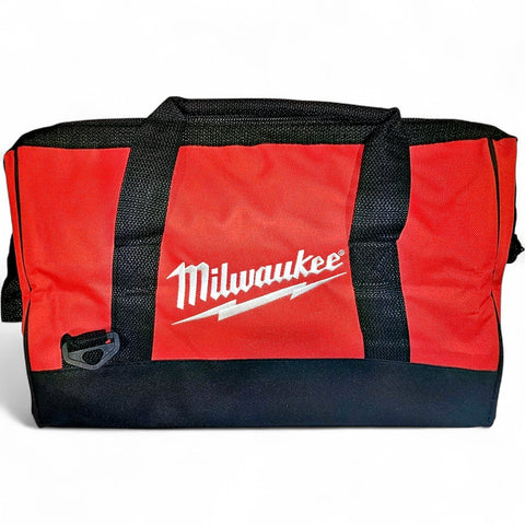 Milwaukee 16" Durable Heavy Duty Canvas Contractor Storage Tool Bag Case