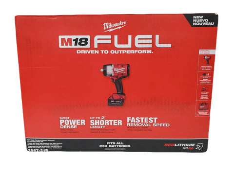 Milwaukee 2967-21B M18 FUEL 18V 1/2" High Torque Impact Wrench Friction Ring