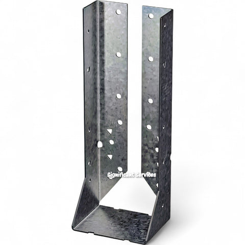 Simpson Strong-Tie HUC210-2Z ZMAX Galvanized Double Face Mount Joist Hanger for 2x10 Lumber