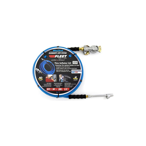 BLUBIRD BBFLT3850 3/8" x 50' Fleet Edition Tire Inflator Kit 300PSI