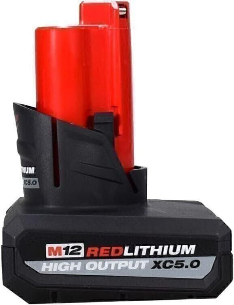 Milwaukee 48-11-2450 12V Lithium-Ion High Output 5Ah Battery 2 Pack