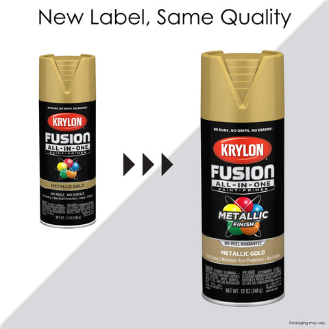 Krylon K02792007 Fusion All-In-One Spray Paint for Indoor/Outdoor Use, Satin...