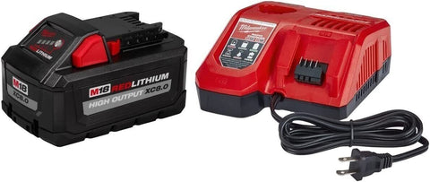 Milwaukee 48-59-1880 M18 REDLITHIUM HIGH OUTPUT XC 8 Ah Lithium-Ion Battery...