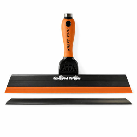 Kraft Tool Co. GG244 Kraft Tool 18-Inch Squeegee Trowel Pack of 2